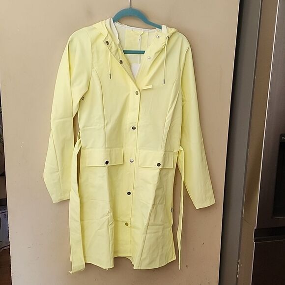RAINS CURVE W JACKET XS NWT - Picture 5 of 8